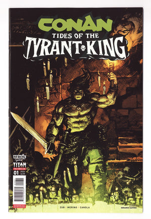 Conan the Barbarian Tides of the Tyrant King  1 Zaffino  Variant   (2026)