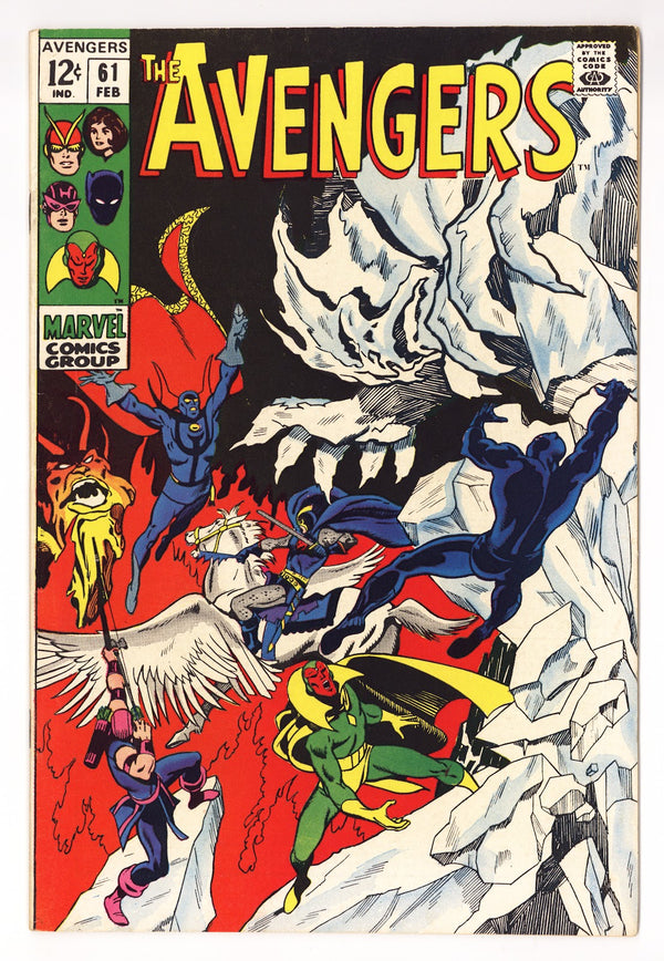 The Avengers Vol 1 61 VG/FN (5.0) (1969)