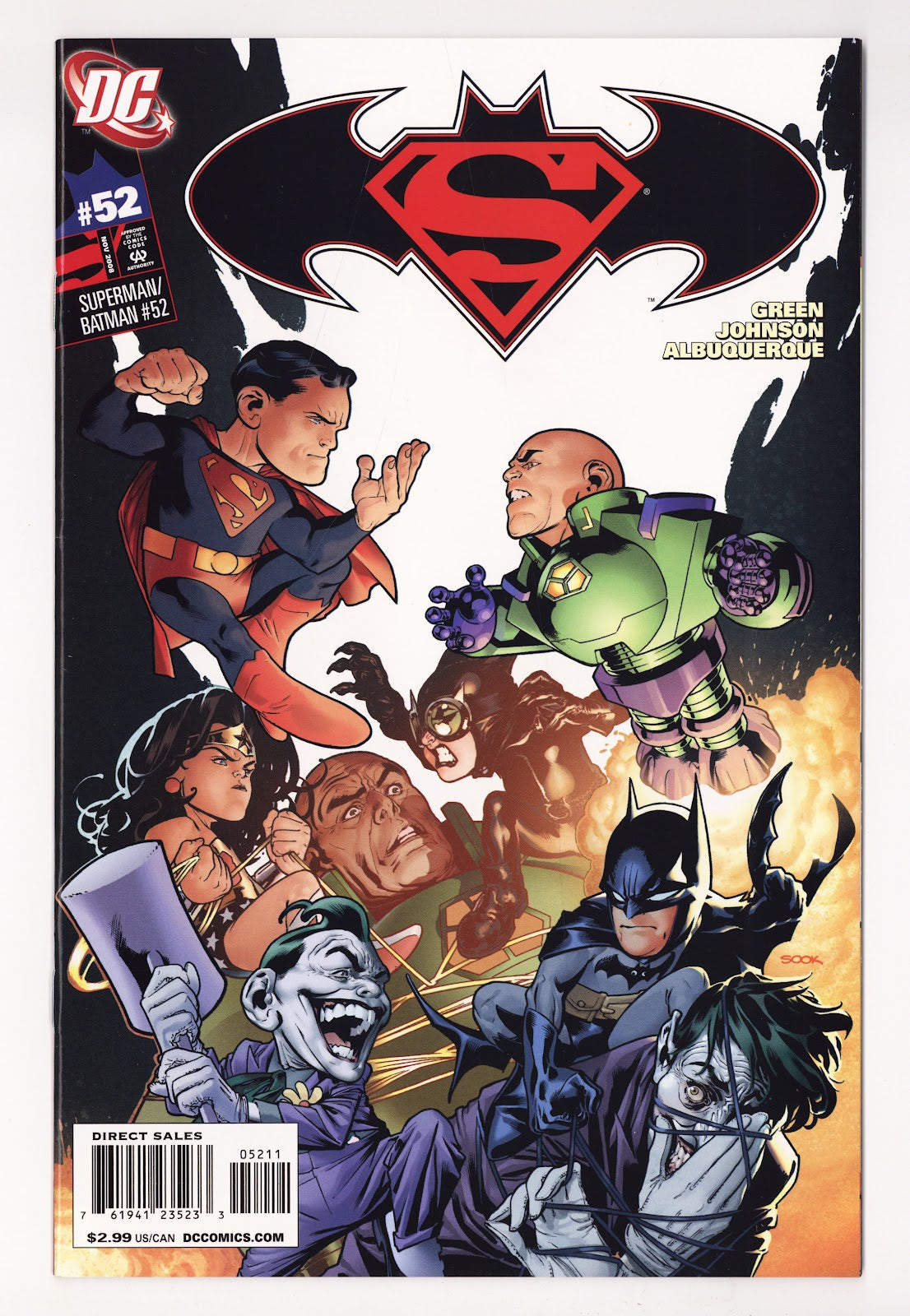 Superman / Batman   52  High Grade   (2008)   Direct Sales  
