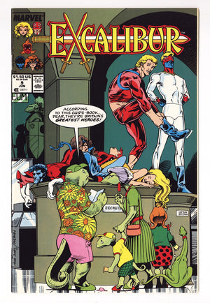 Excalibur Vol 1 9 High Grade (1989) Direct