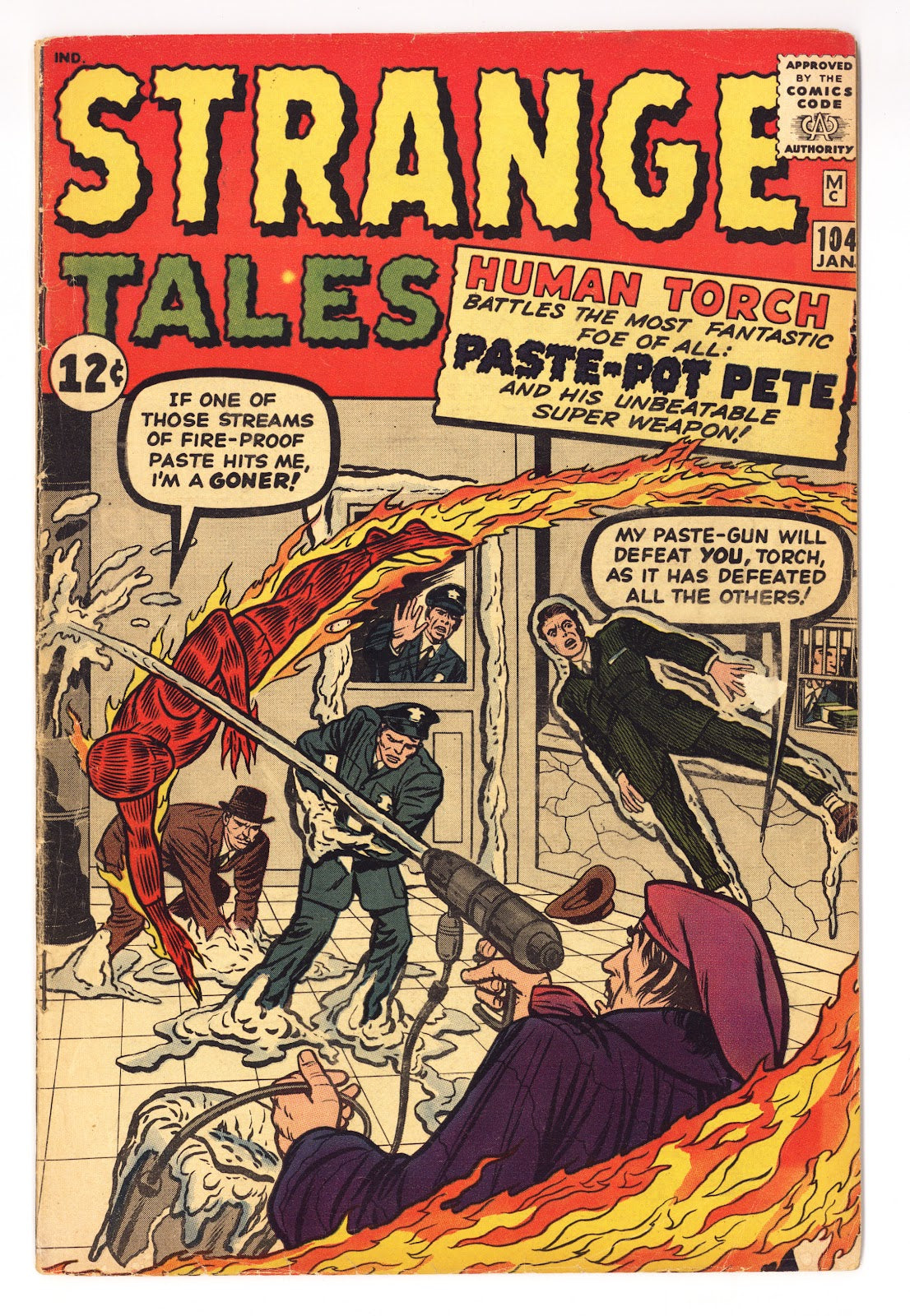 Strange Tales Vol 1 104 VG+ (4.5) (1963) 
