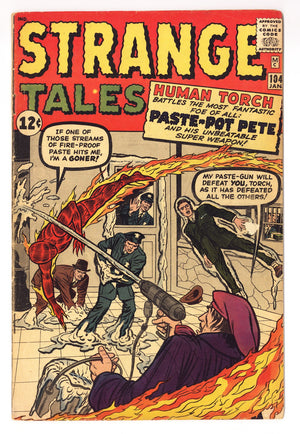 Strange Tales Vol 1 104 VG+ (4.5) (1963)