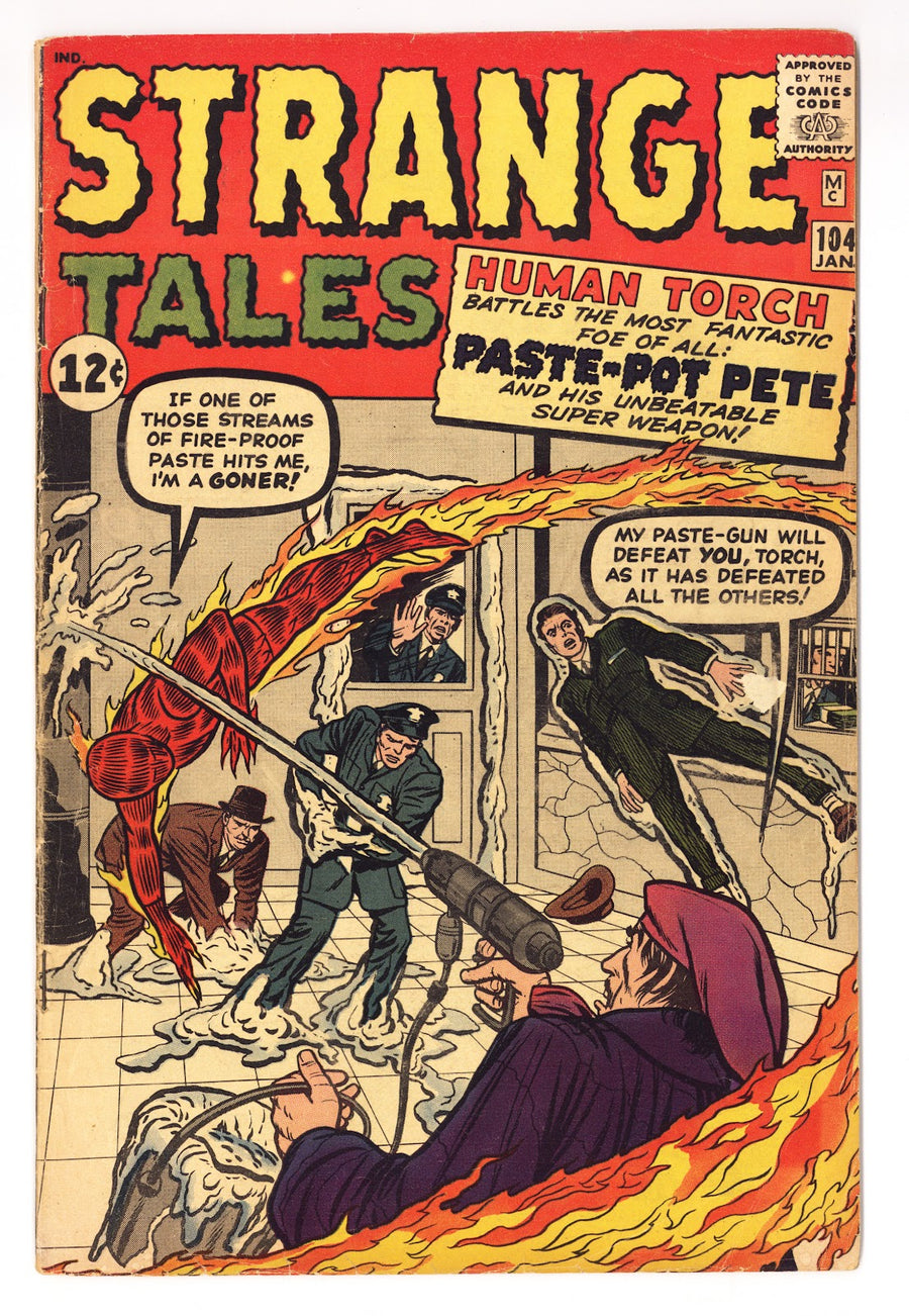 Strange Tales Vol 1 104 VG+ (4.5) (1963) 