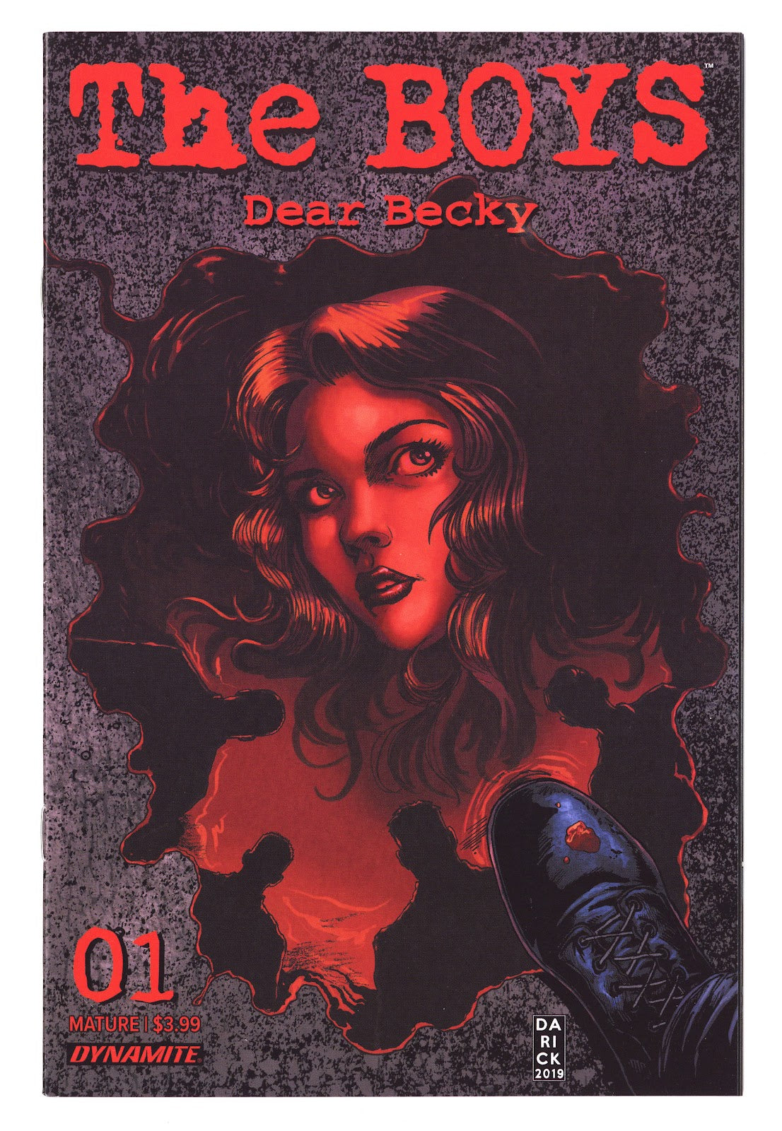 The Boys: Dear Becky   1  High Grade   (2020)   Cover A by Darick Robertson  