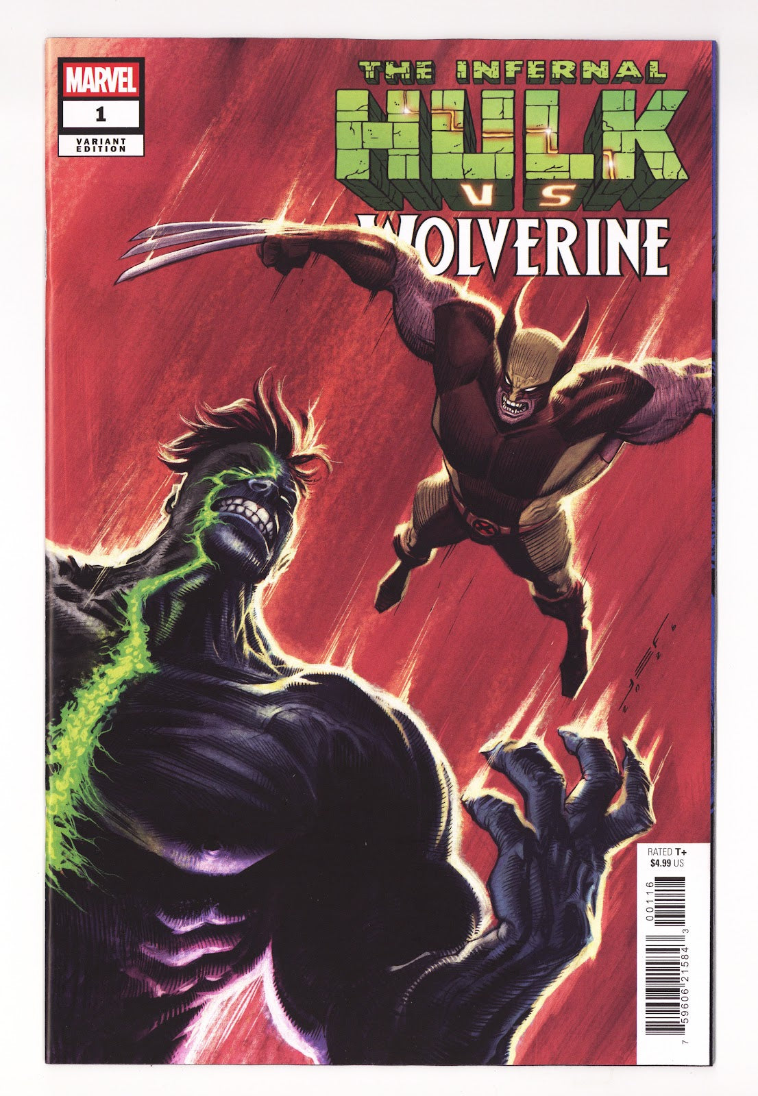 Infernal Hulk Vs. Wolverine  1 Ferreyra  Incentive NM- (9.2) NM- (9.2) (2026)