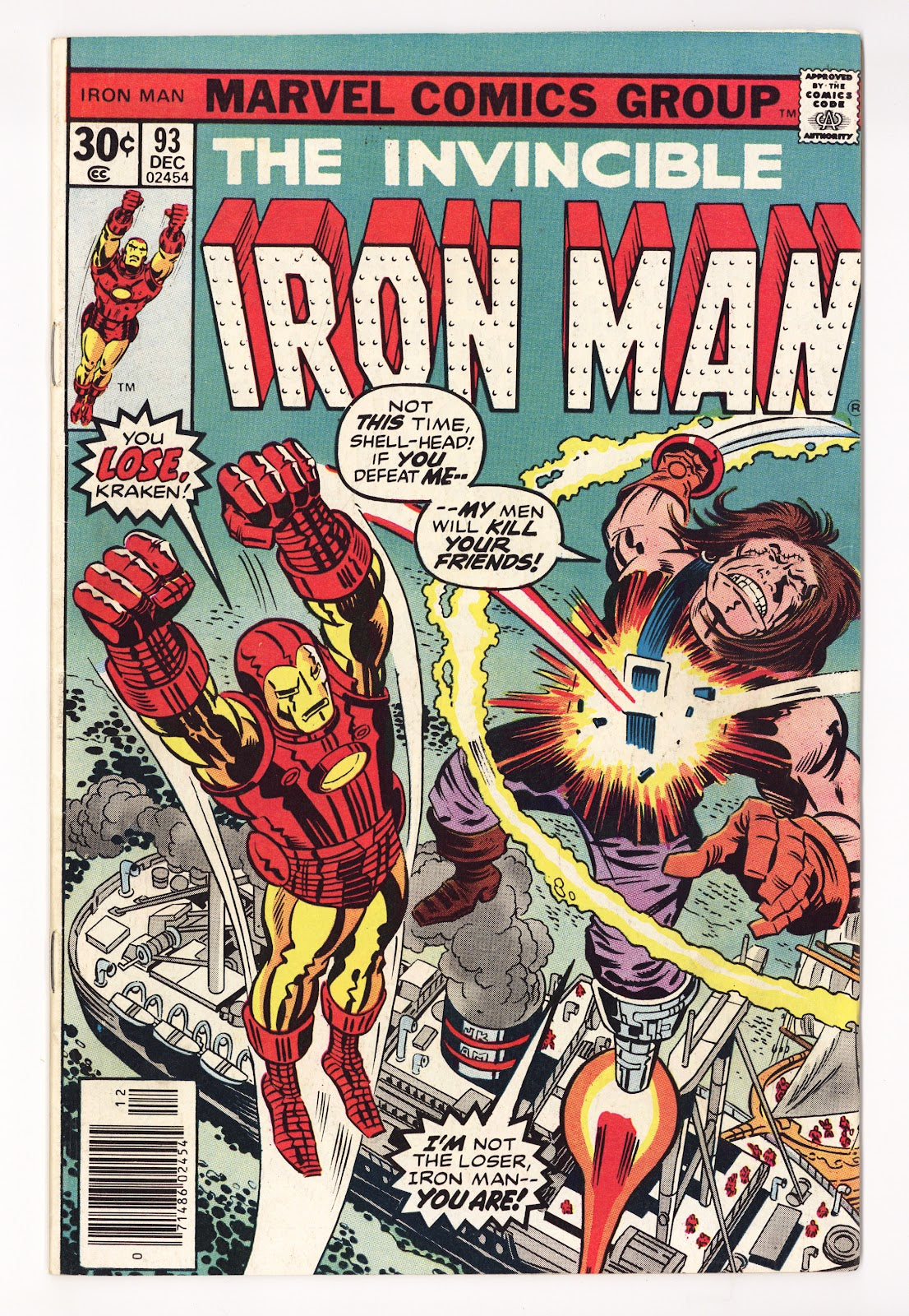 Iron Man Vol 1 93 Low Grade (1976) 