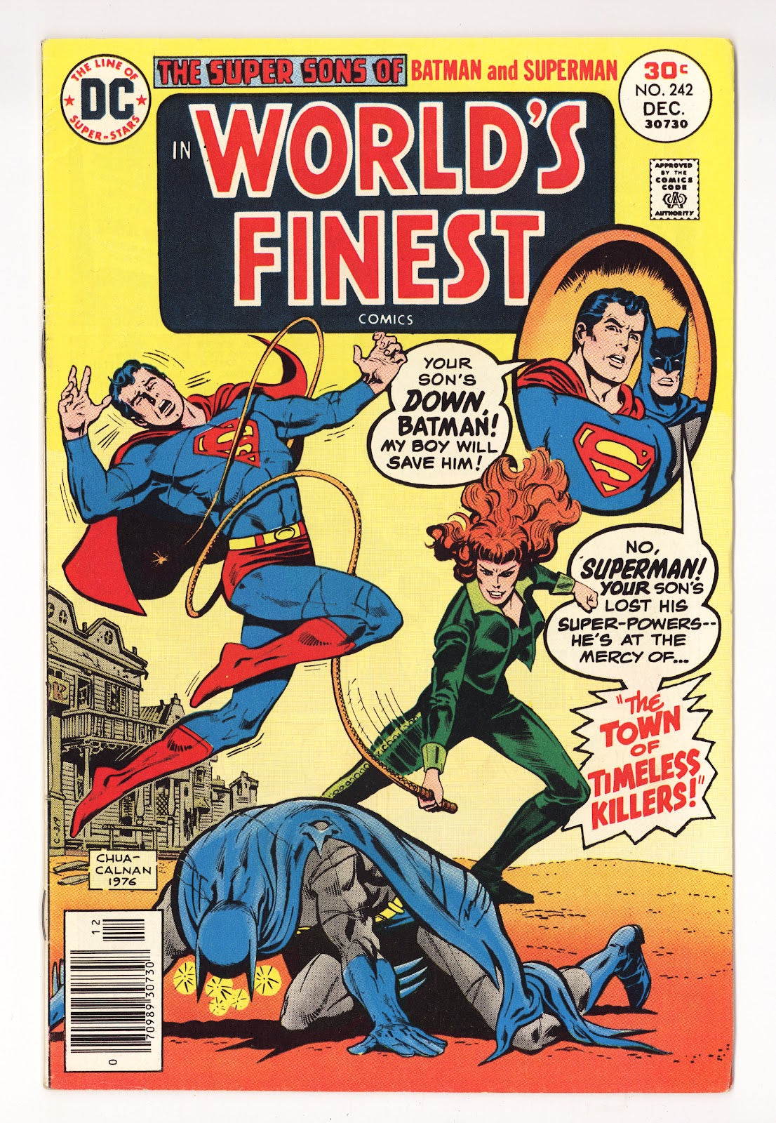 World's Finest Comics   242  Mid Grade   (1976)