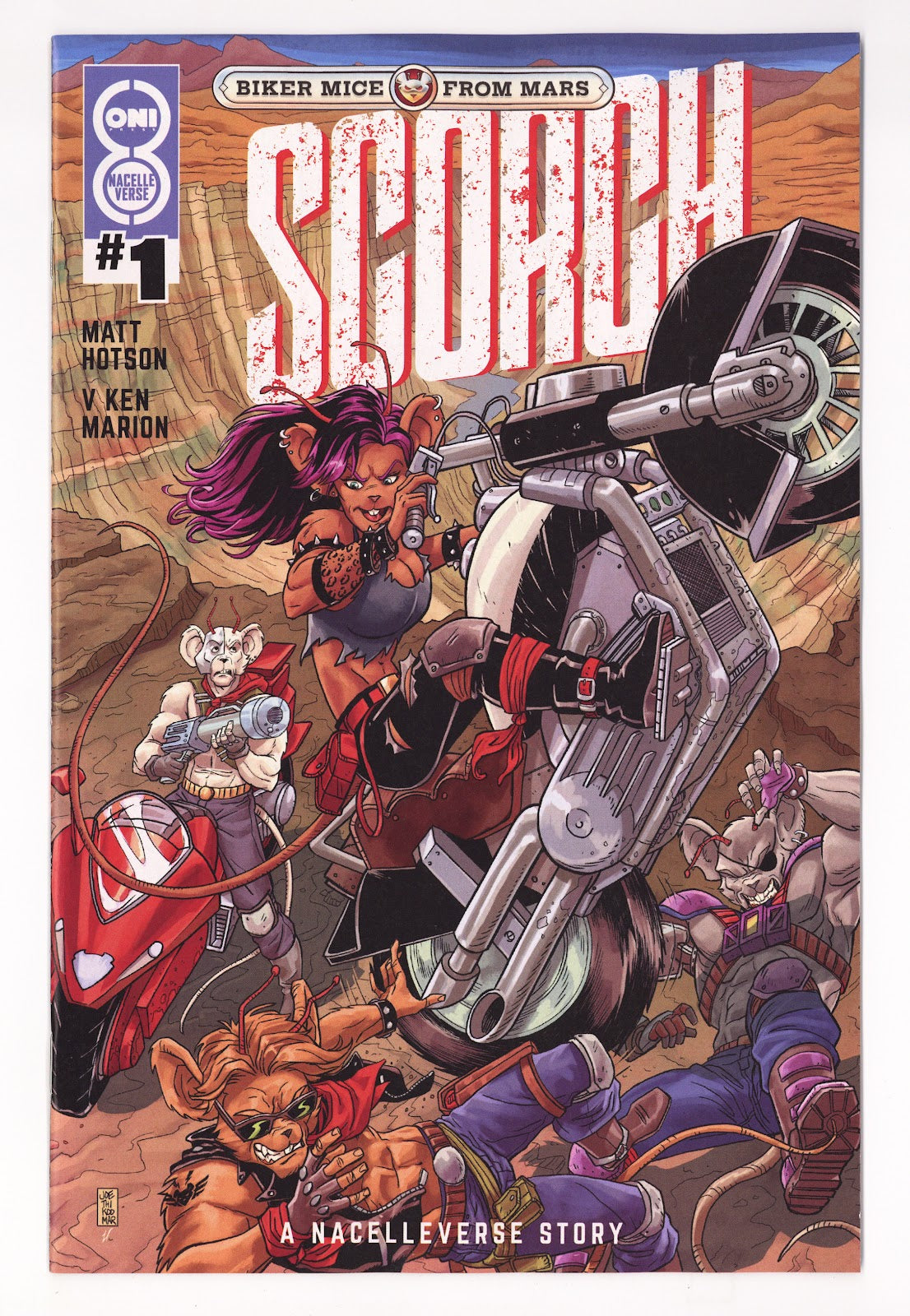 Biker Mice From Mars Scorch  1 Jothikumar  Variant   (2026)