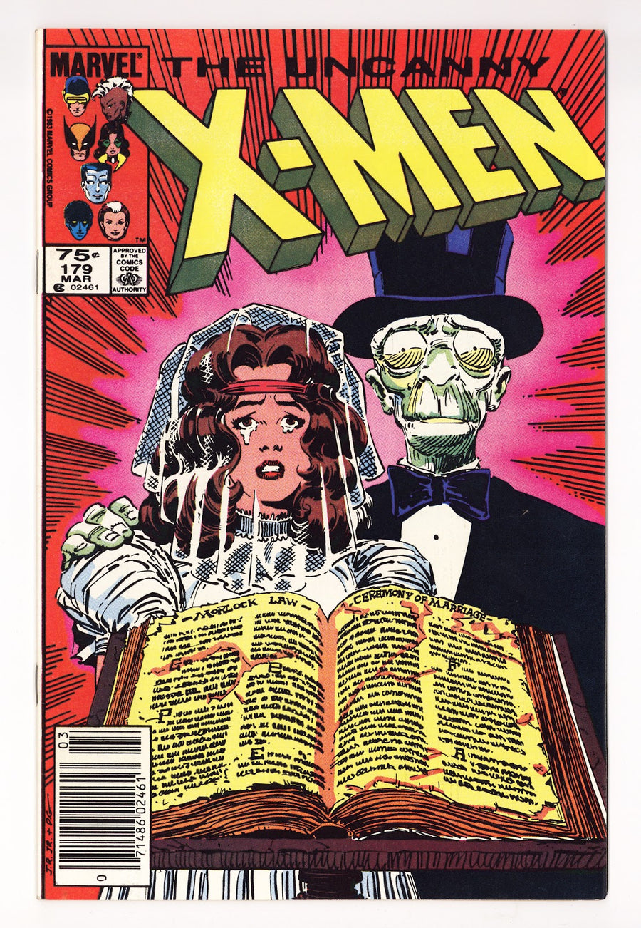 The Uncanny X-Men Vol 1 179  FN- (5.5)   (1984)   Canadian Price Variant