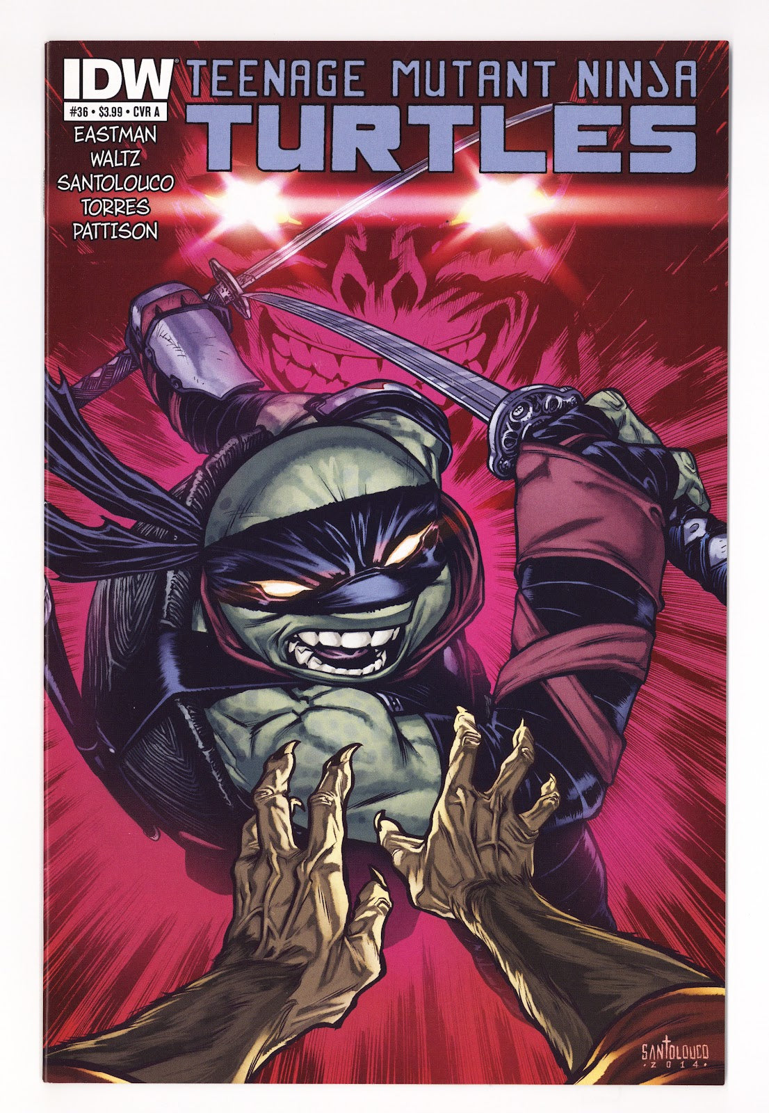 Teenage Mutant Ninja Turtles Vol 5 36 High Grade (2014) 