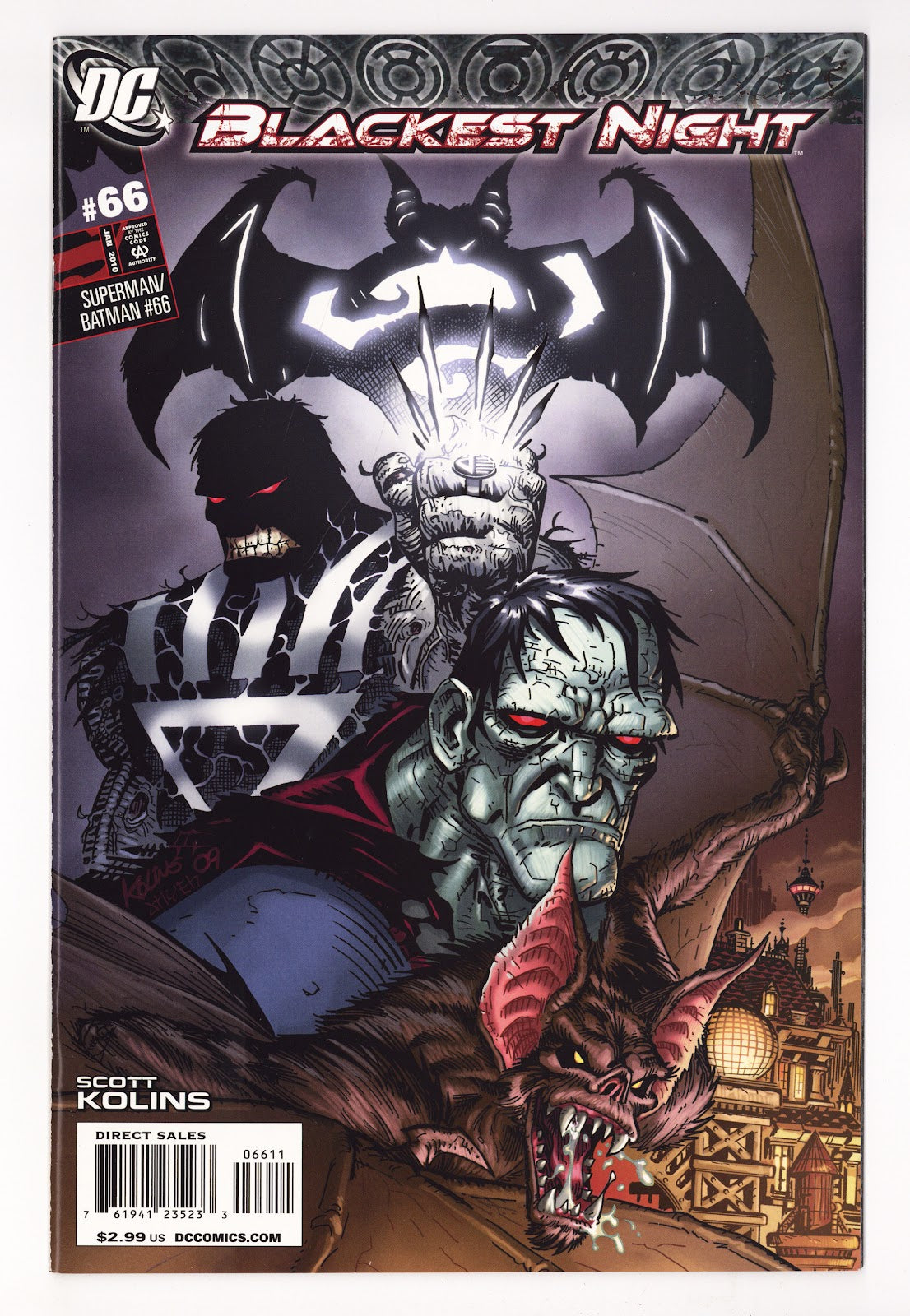 Superman / Batman   66  High Grade   (2010)   Direct Sales  