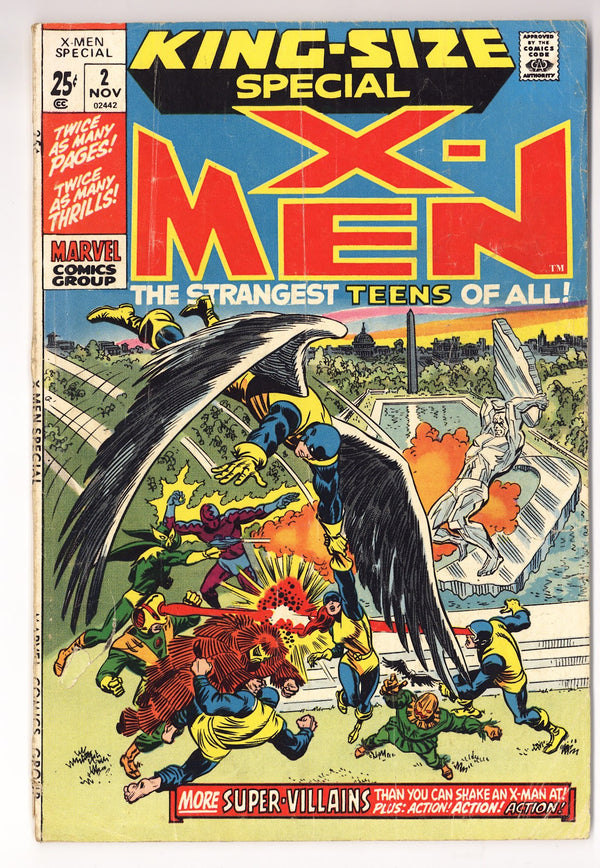 X-Men Annual Vol 1 2  GD/VG (3.0)   (1971)