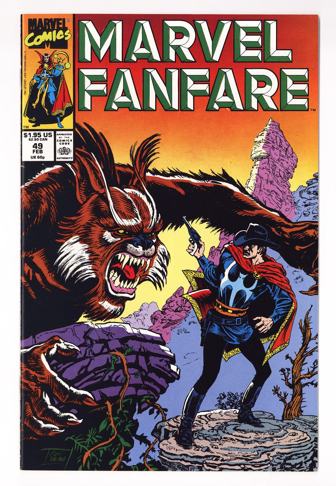 Marvel Fanfare Vol 1 49 High Grade (1990) 