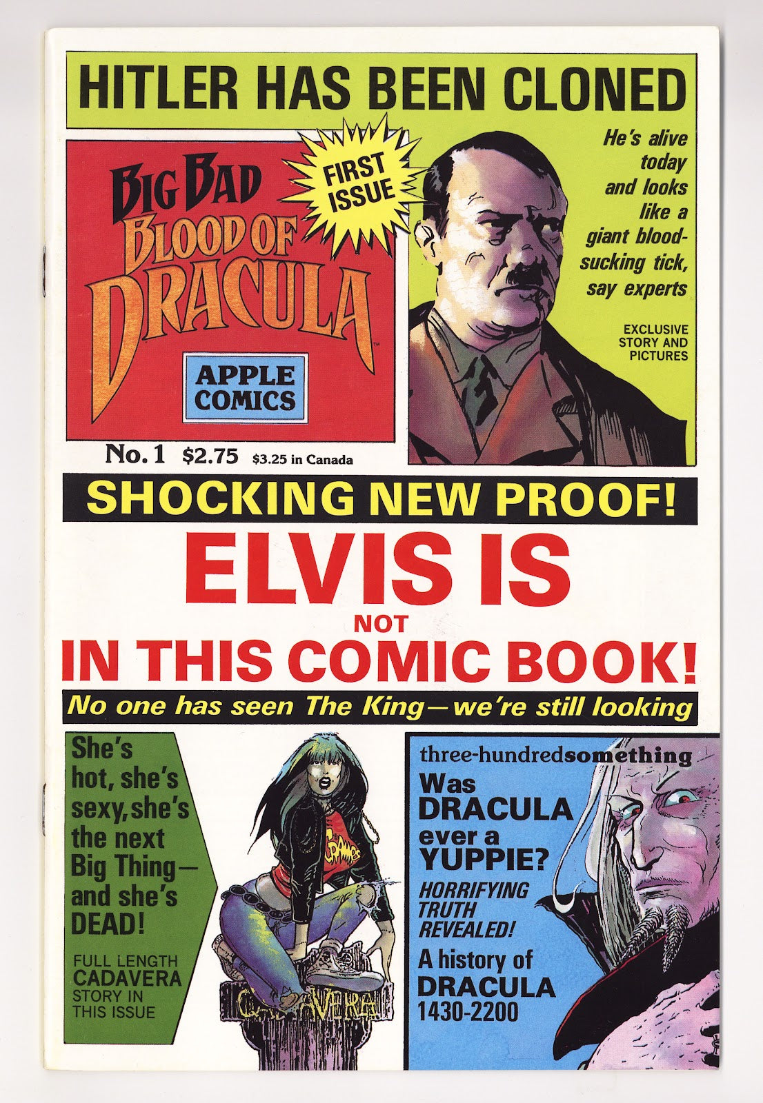 Big Bad Blood of Dracula   1  Mid Grade   (1991)     
