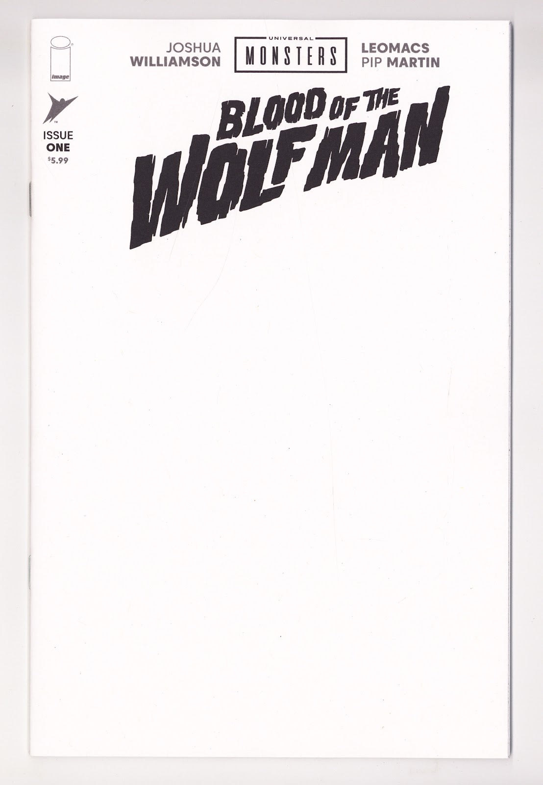 Universal Monsters Blood Of The Wolf Man 1 Blank Incentive (2026)