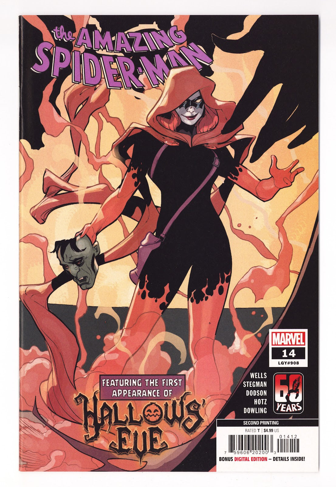 The Amazing Spider-Man Vol 6 14 (908) High Grade (2023) 2nd Print 