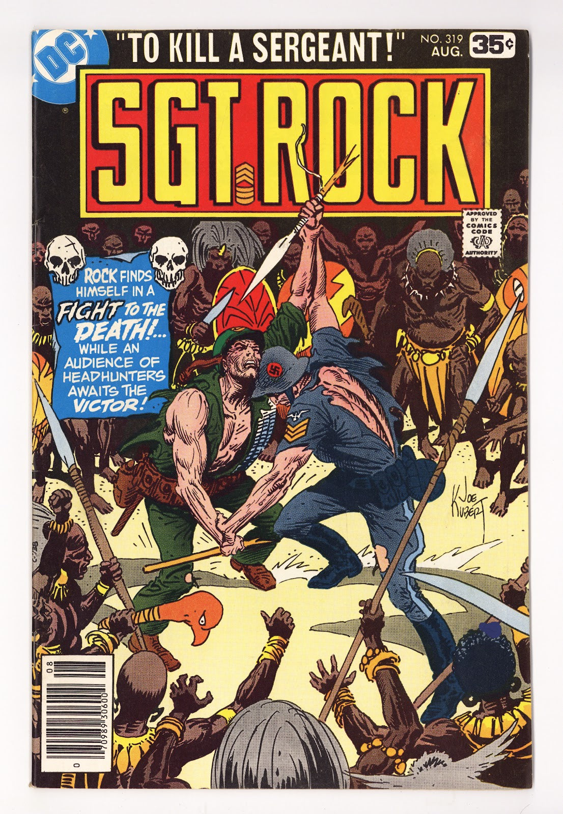 Sgt. Rock Vol 1 319  Mid Grade   (1978)     