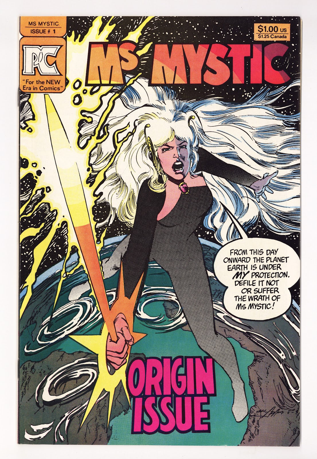 Ms. Mystic Vol 1 1 High Grade (1982) 
