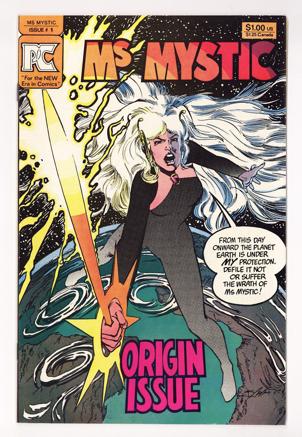 Ms. Mystic Vol 1 1 High Grade (1982)