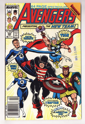 The Avengers Vol 1 300  High Grade   (1989)   Newsstand