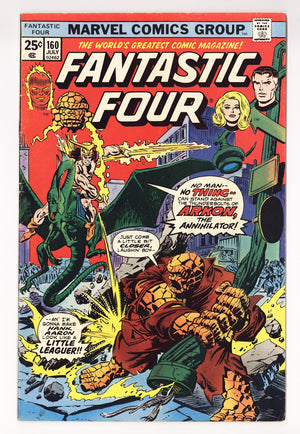 Fantastic Four Vol 1 160 Low Grade (1975)