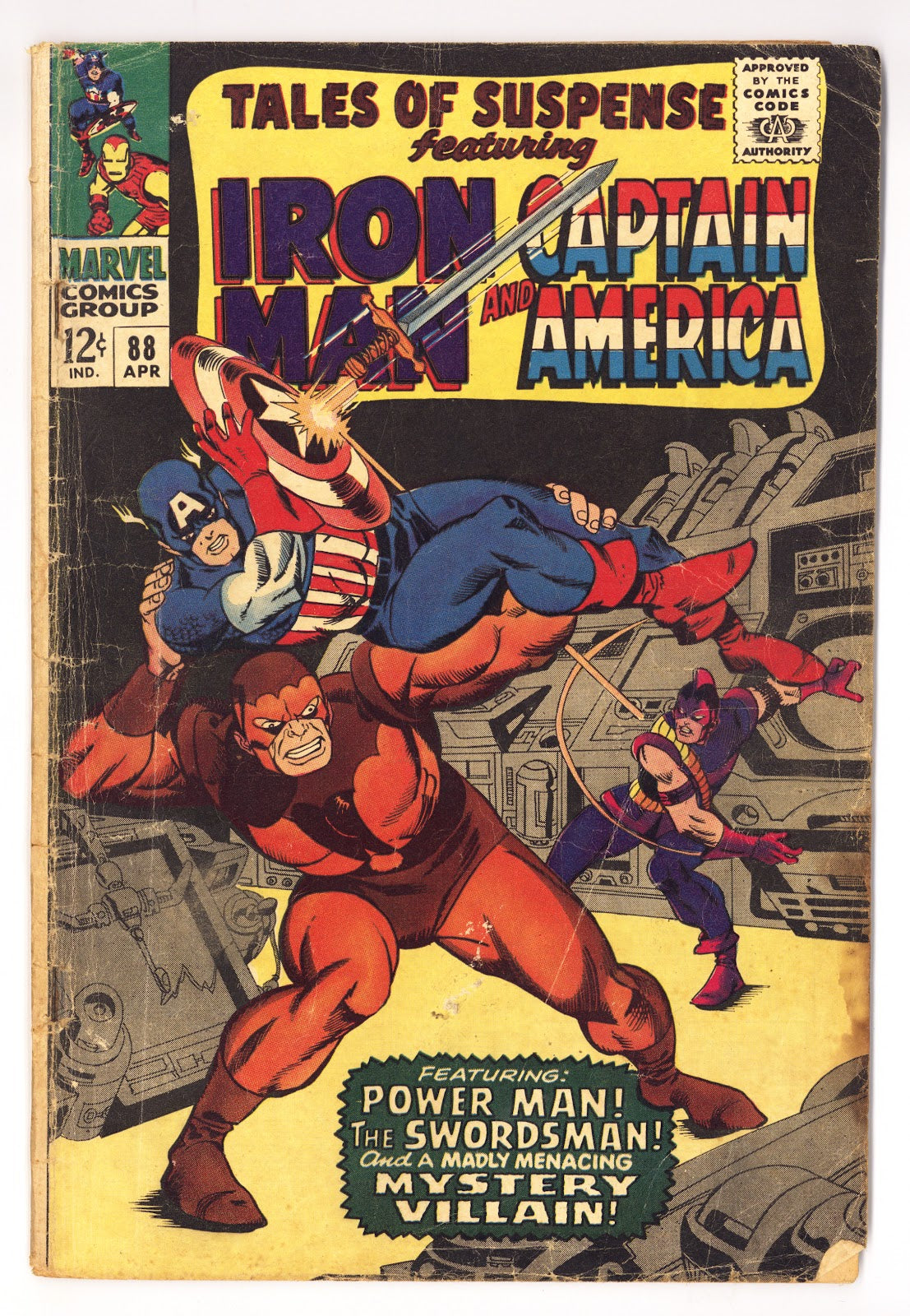 Tales of Suspense Vol 1 88 GD+ (2.5) (1967) 
