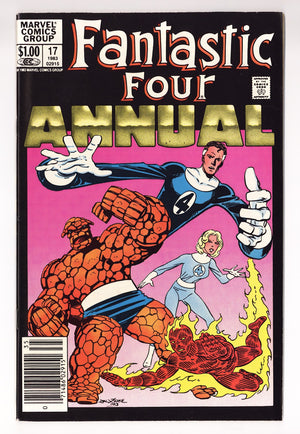 Fantastic Four Annual Vol 1 17 Mid Grade (1983) Newsstand
