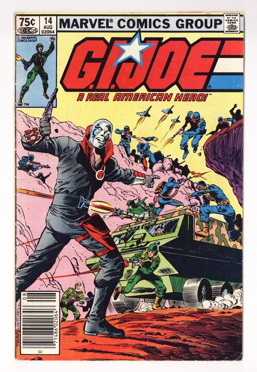 G.I. Joe, A Real American Hero Vol 1 14  Very Low Grade   (1983)   Canadian  
