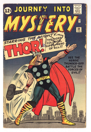 Journey into Mystery Vol 1 89 VG (4.0) (1963)