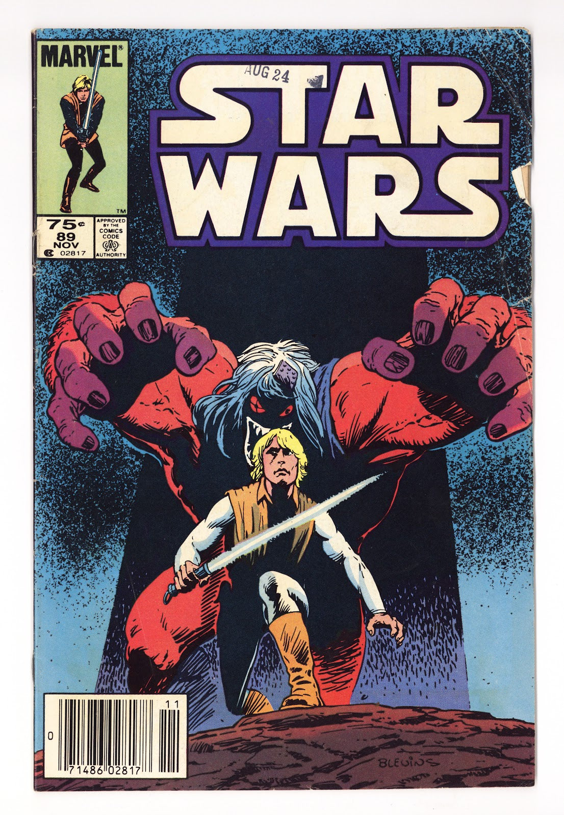 Star Wars Vol 1 89  Low Grade   (1984)   Canadian Price Variant