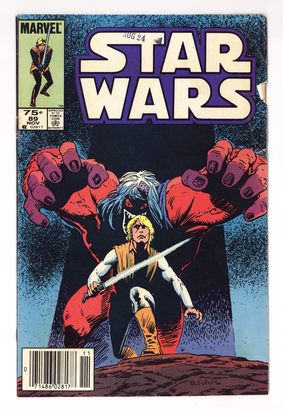 Star Wars Vol 1 89  Low Grade   (1984)   Canadian Price Variant
