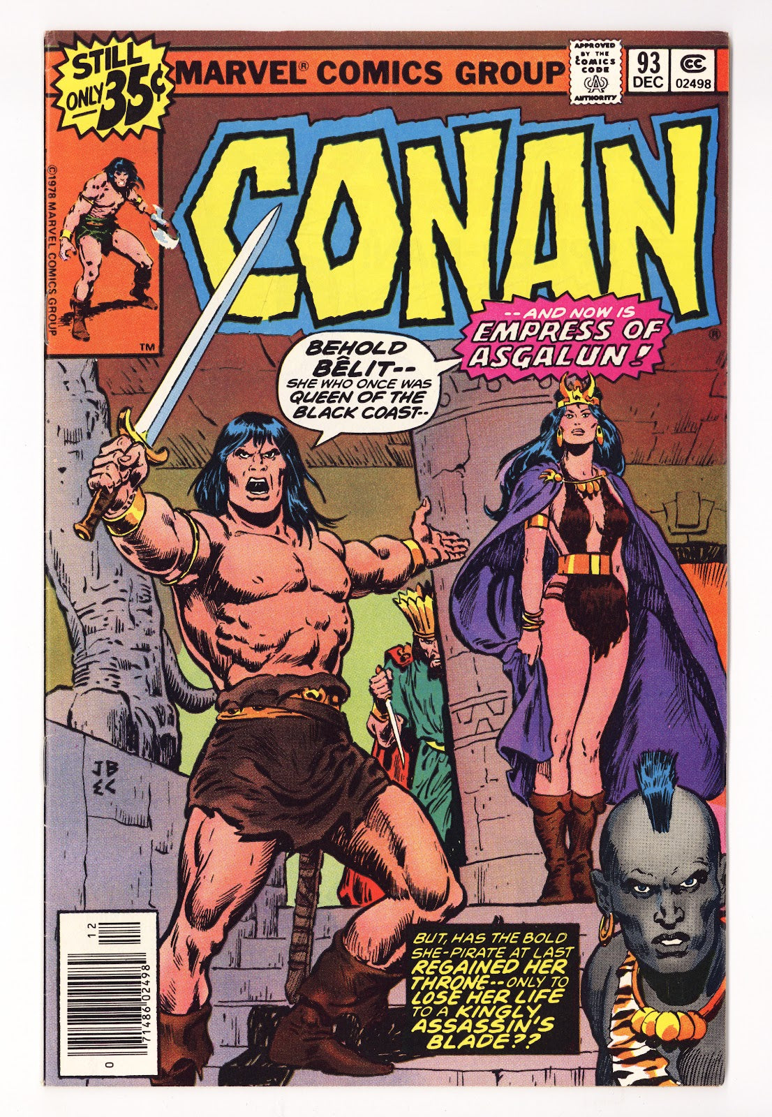 Conan the Barbarian Vol 1 93  Mid Grade   (1978)     