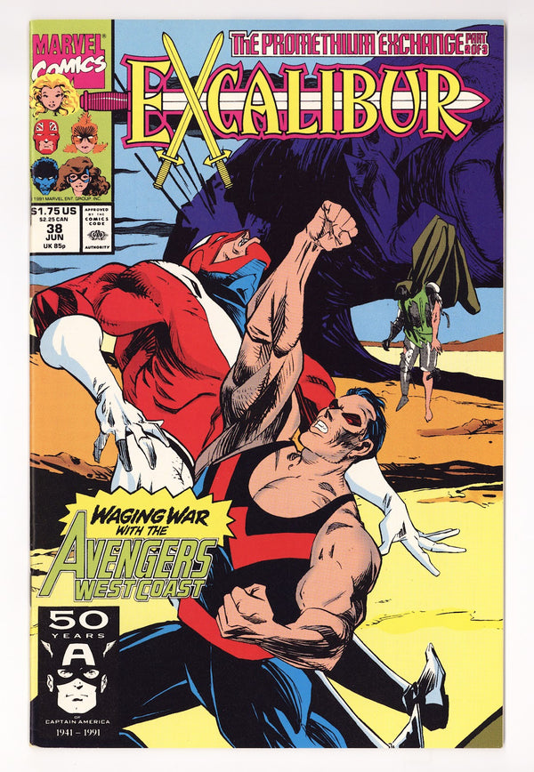 Excalibur Vol 1 38  Mid Grade   (1991)