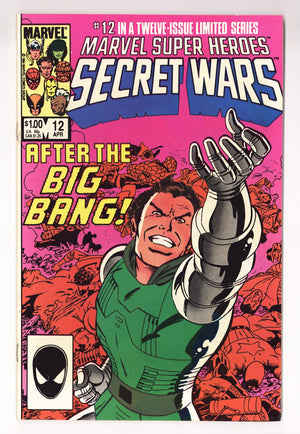 Marvel Super-Heroes Secret Wars Vol 1 12 VF+ (8.5) (1985)