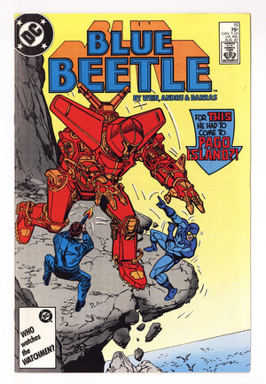 Blue Beetle Vol 7 15 High Grade (1987) Direct