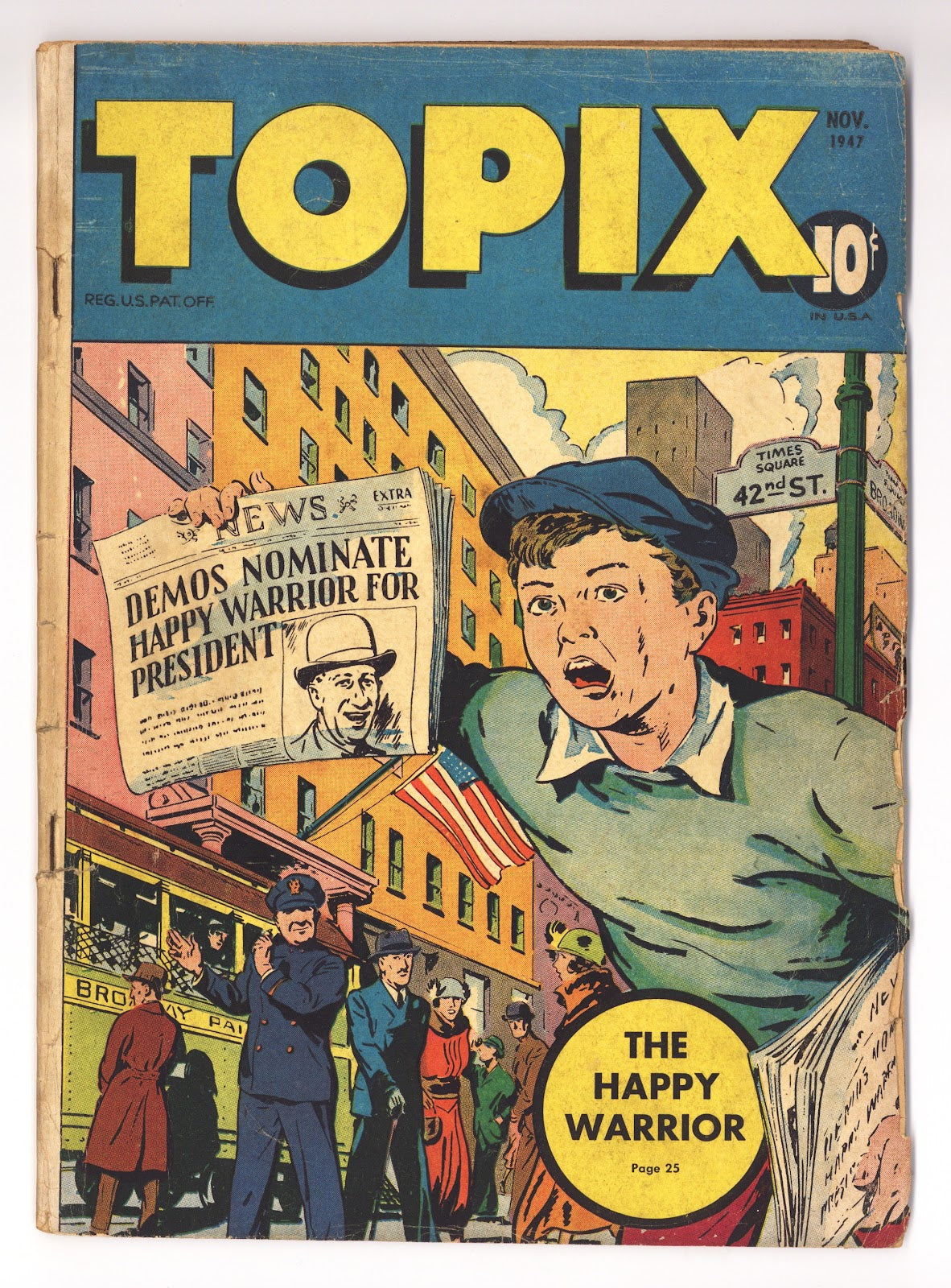 Topix Vol 5 14 VG- (3.5) (1947) 