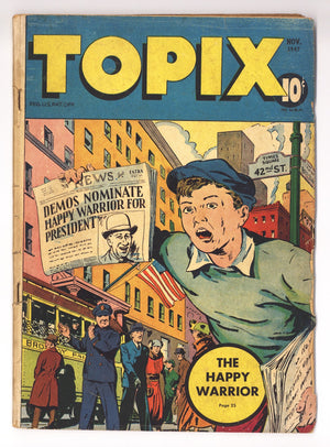 Topix Vol 5 14 VG- (3.5) (1947)