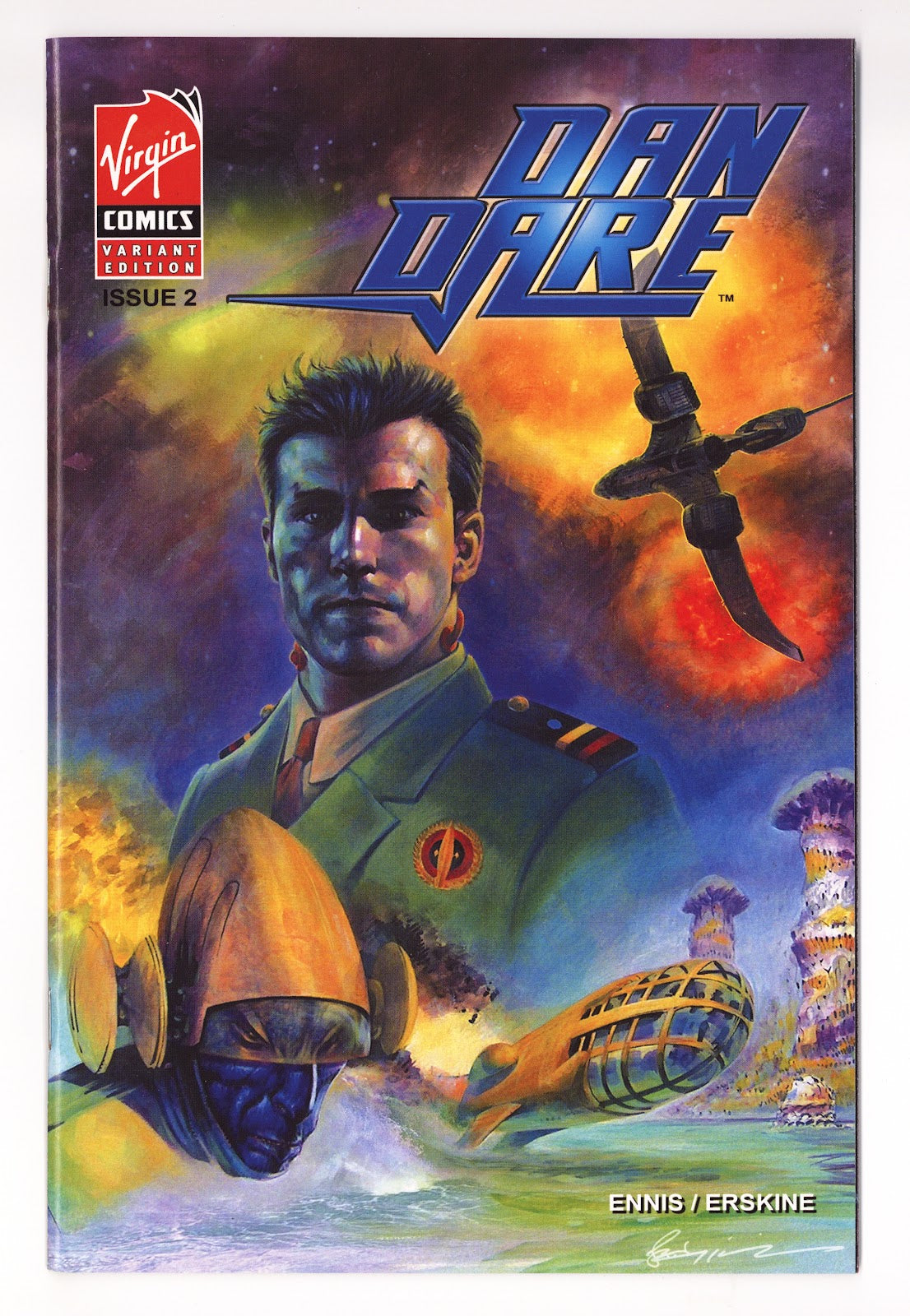 Dan Dare   2  High Grade   (2007) Higgins   Variant