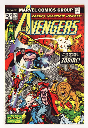 The Avengers Vol 1 120 FN+ (6.5) (1974)