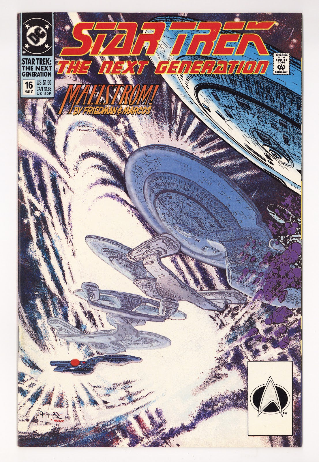 Star Trek: The Next Generation Vol 2 16  High Grade   (1991)