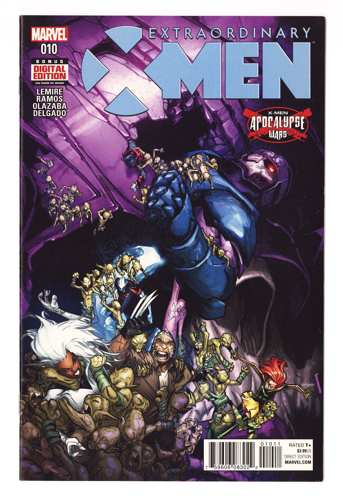 Extraordinary X-Men 10 High Grade (2016) 