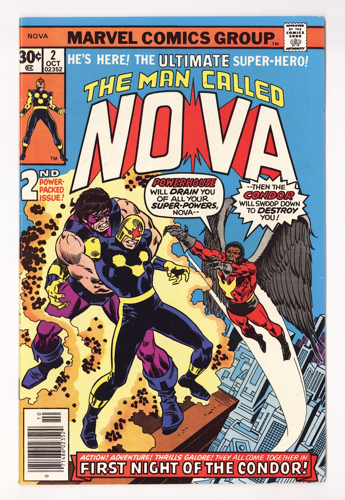 Nova Vol 1 2  Mid Grade   (1976)     