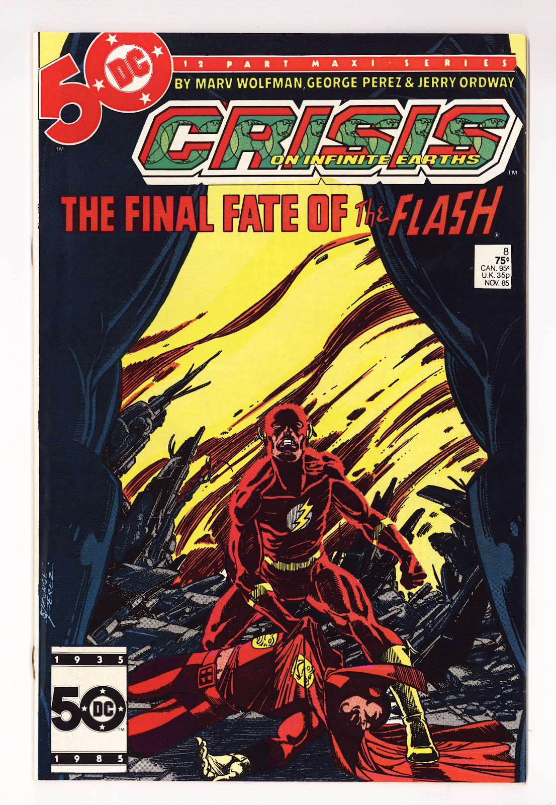 Crisis on Infinite Earths   8  FN/VF (7.0)   (1985)     