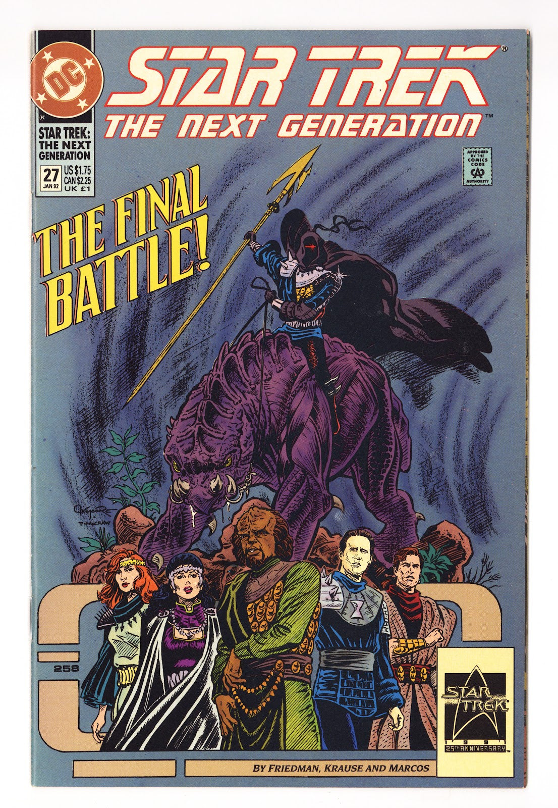 Star Trek: The Next Generation Vol 2 27  High Grade   (1992)