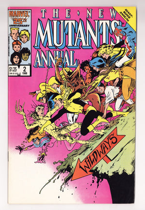 The New Mutants Annual Vol 1 2  FN+ (6.5)   (1986)