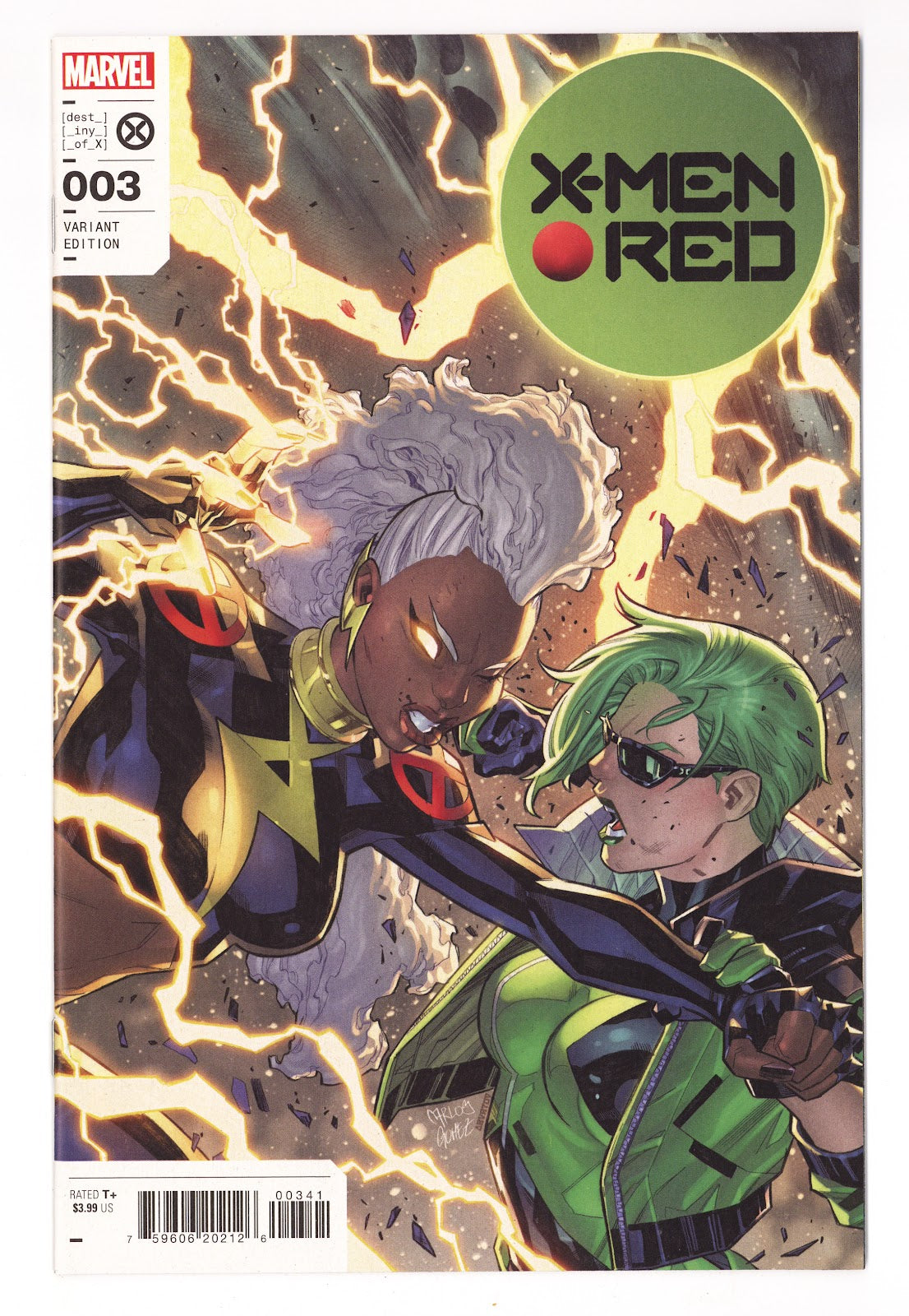 X-Men Red 3 High Grade (2022) Gomez Variant 