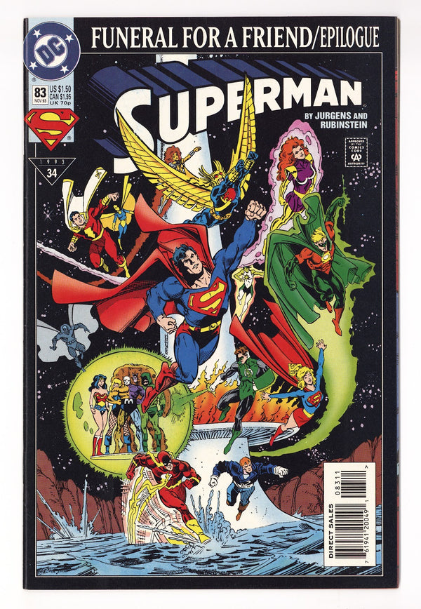 Superman Vol 2 81 High Grade (1993) Newsstand