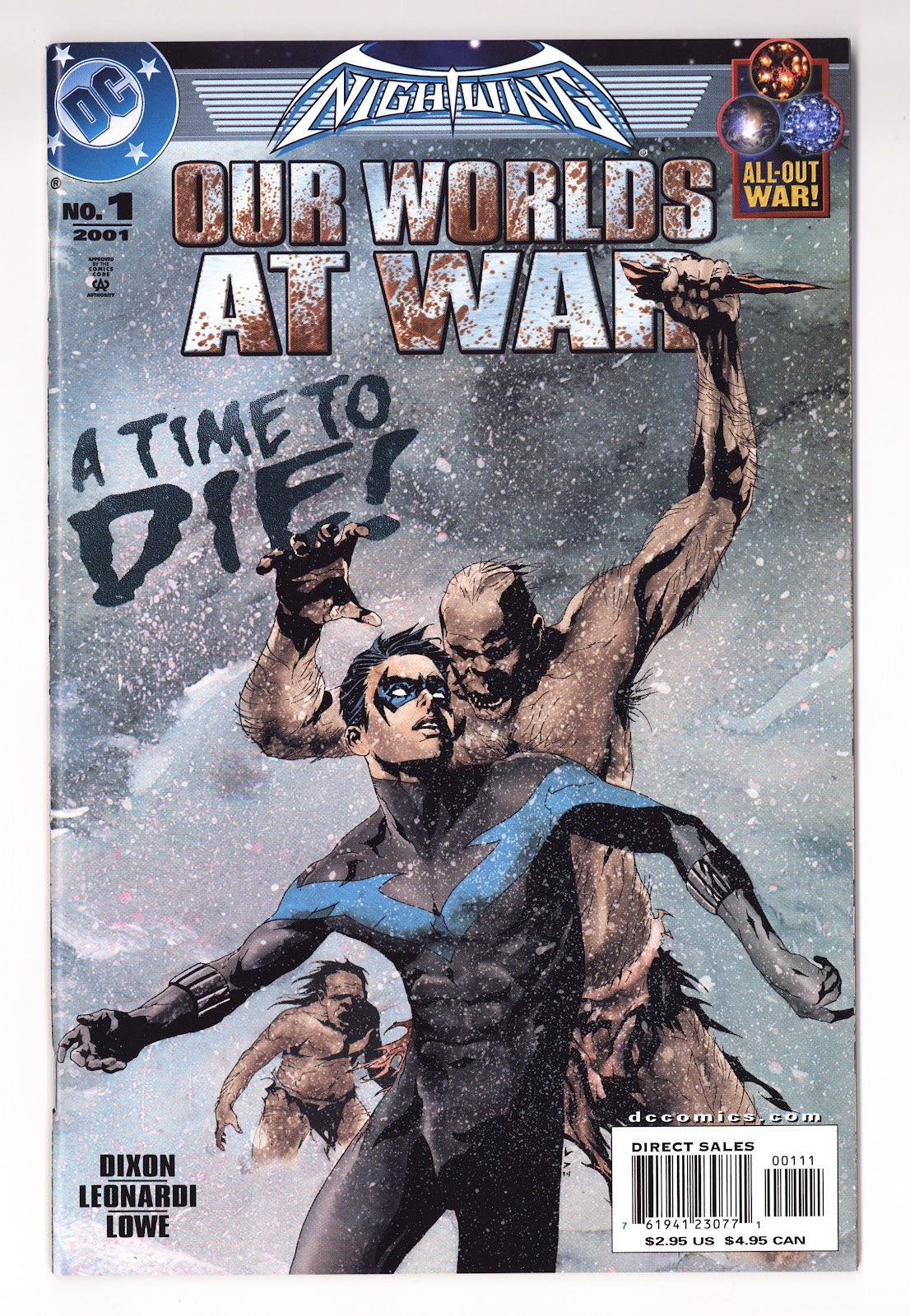 Nightwing: Our Worlds At War   1  High Grade   (2001)     