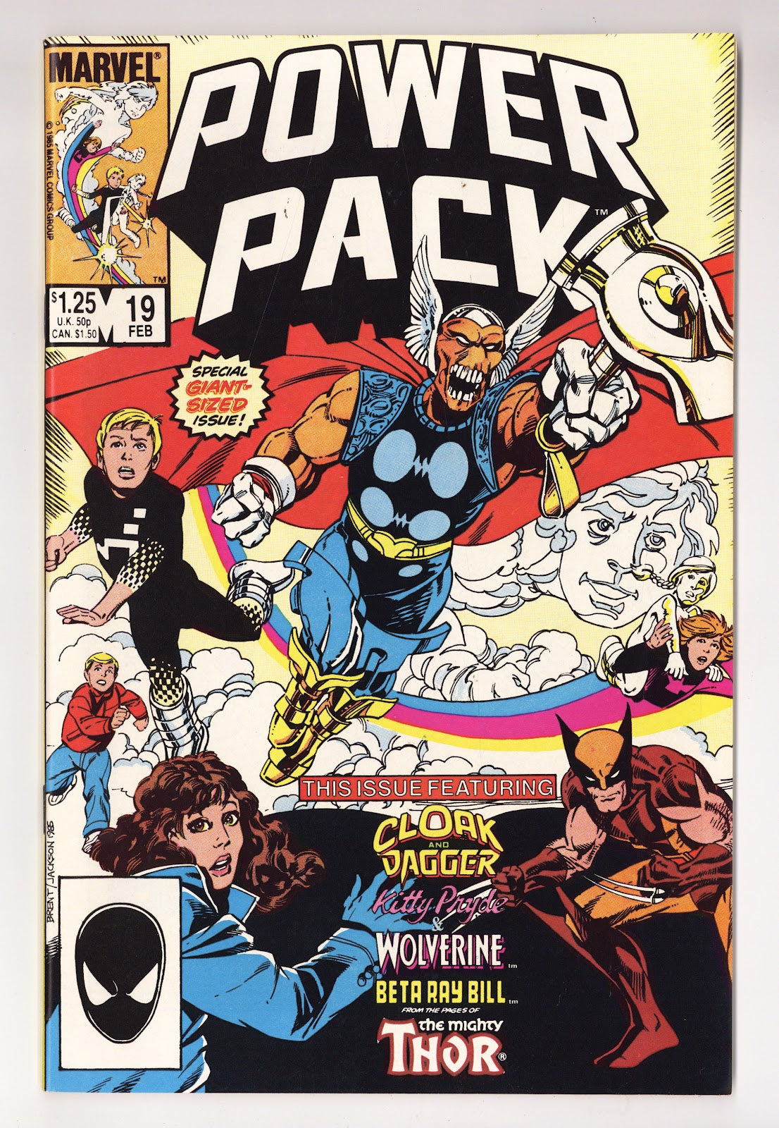 Power Pack Vol 1 18  High Grade   (1986)   Direct  