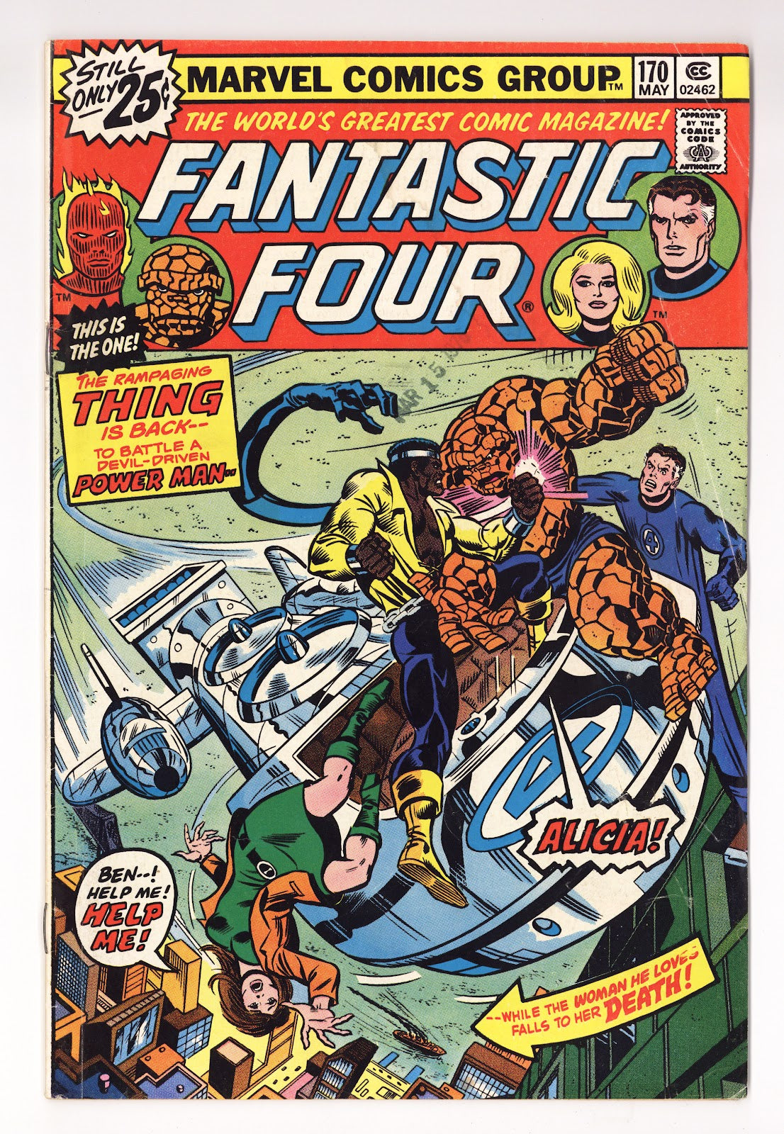 Fantastic Four Vol 1 170 Low Grade (1976) 
